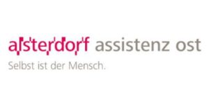 Logo alsterdorf assistenz ost mit Link zur Webseite